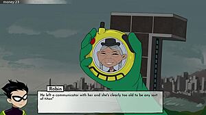 18titans part 12 - cumming on blackfire