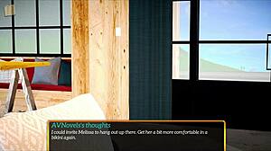 My new family 416 with shaved pussy and monster cock