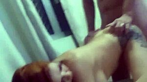 I picked up two young bisexual girls on Tinder and fucked their tight asses