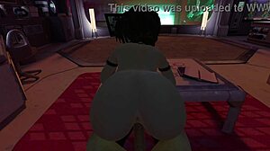 Smashing Cass in Big Hero 6 hentai parody