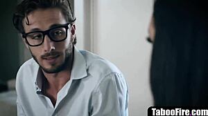 hot office clerk gets rough fucked by colleague.