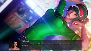 Feeling emotional during this hentai masturbation gameplay