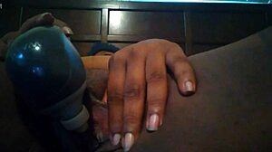 Close-Up View of Intense Release