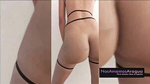 eighteen year old girl on webcam with anal plug