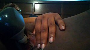 Close-Up View of Intense Release