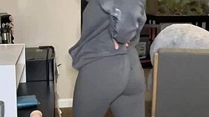 this psycho slut is desperate in her audition 😈