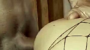 Juanlatino4 breaks her ass with a thick cock in this homemade video.