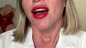 Pov Procedure with Master of Dicks Involves Blonde Milf's Small Tits and Cock Handling