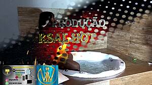 Black Guy Fucks Young Wife In Bathtub While Husband Watches