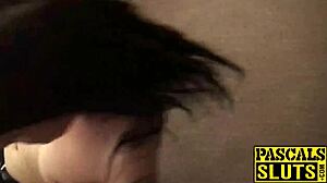 Cute Emo Chick Gets Rough Fucking Outdoor And Indoor