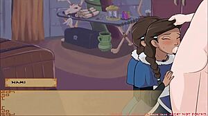 four element trainer book 5 slav part 2 with anime dating game vibes 😊