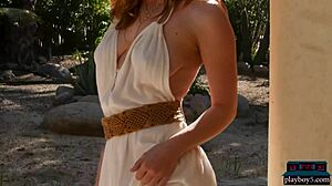 Arab model Fatima Kojima poses for Playboy