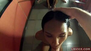 Ladyboy Pampam Gives Amazing Blowjob!