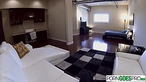 Australian beauty Kiki Vidis bends over for intense POV fucking.