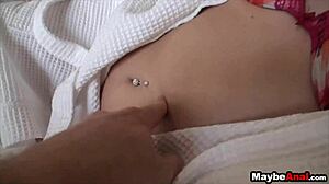 Dark Haired Teen Mandy Sky Gets Dick In Tight Ass