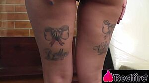 beautiful fat ass babe rides monster cock bareback in cowgirl and missionary