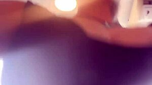 blonde sweats hard at gym, removes big tits to breathe!