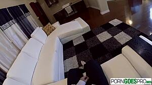 Australian beauty Kiki Vidis bends over for intense POV fucking.