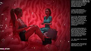 big apple small 18+ gesture episode 32 - 3d comics 3d cartoon sex