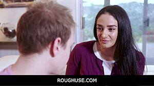 Rough Free Use on Tiny Teen Stepsister Chloe Cherry by Alex Jett!