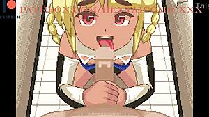 Asian Hentai Girl Bent Over In Game Center