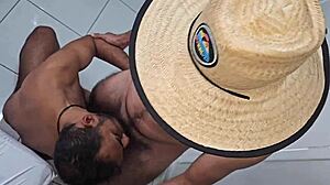 Met chubby fisherman fucked married guy 😈 bareback