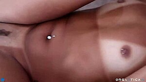 Brazilian latina aisha khadija fucks jack kallahari intensely