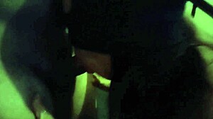 Tiny Filipina fucks and eats cum in the garage 😍