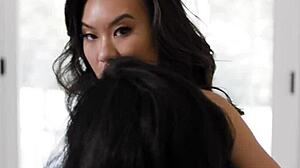 Seductive Teen 18+ Kimmy Kimm Teases Leo Vice Before Riding His Monster Cock Hard