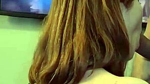 sexo gostoso com a ruivinha da bucetinha rosinha