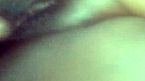 ebony bbw squirts passionately in close-up, feeling intense pleasure