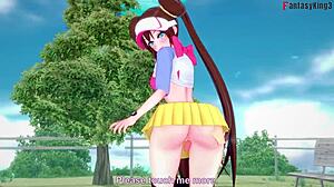 Mei Nancy's Suggestive Blowjob And Tittijob In Pokemon Fantasy