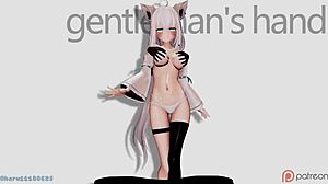 Fubuki in Uncensored Hentai Cartoon Anime with Rhythm Walking and Detailed Scenes