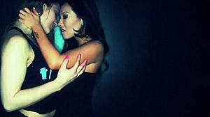 Dani says, 'This is my first anal with a big-titted brunette.'