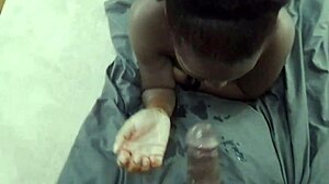 I promised to be the naughtiest dirtiest slut sucking monster cock on set! 😈