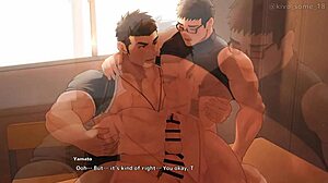 Sarado élvezi a szenvedélyes anál szexet a pasijával