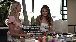 Hei, temen lesbian yakinin cewek straight ngentot memek 15 menit