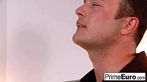 Blonde Milf Sharon Pink Fucks Hardcore In The Office