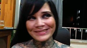 Emo Rocker Goth Tattoo Dances Funk, Gets Fucked by Bluezao Youtuber