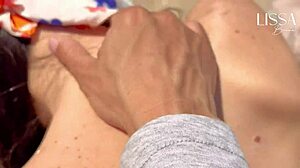 Stranger Fills Mouth on Public Beach