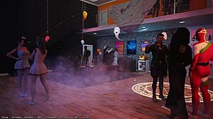 complete gameplay of being a dik episode 9 part 4 with halloween costumes