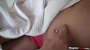 Dark Haired Teen Mandy Sky Gets Dick In Tight Ass