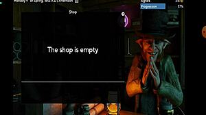 Perverted waitress in anime hentai