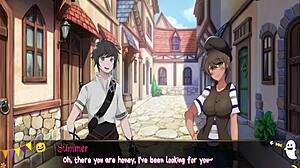 Horror mansion ep1 features intense footjob under the table in anime hentai 😈