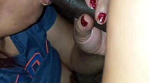 Watch your wife suck big black cock now!