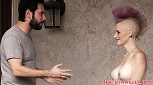 Cum Tasting Punkrock Beauty Feels Anally Drilled