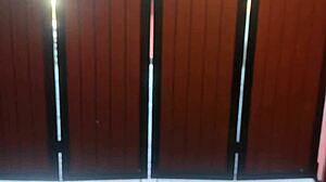 Tiny Filipina fucks and eats cum in the garage 😍