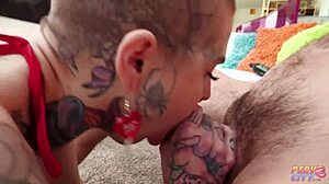 damn, watch titi ramones take her first anal pounding to orgasm!