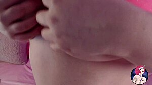 Chubby amateur poses huge boobs and ass for neighbors.