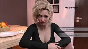 Gina sucks cock in anime